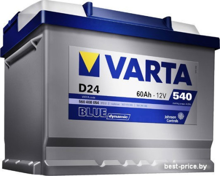 Автомобильный аккумулятор Varta Blue Dynamic C22 552 400 047 (52 А/ч)