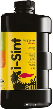 Моторное масло Eni i-Sint MS 5W-40 1л