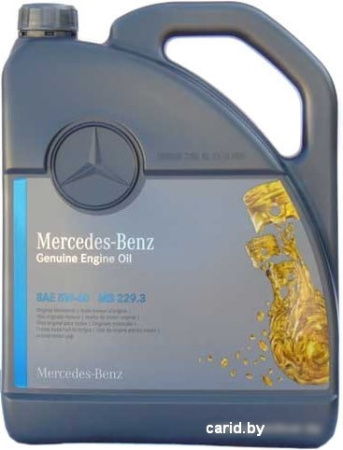 Моторное масло Mercedes MB 229.3 5W-40 5л