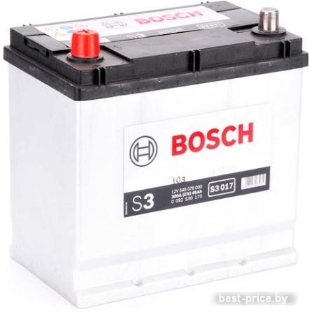 Автомобильный аккумулятор Bosch S3 017 (545079030) 45 А/ч