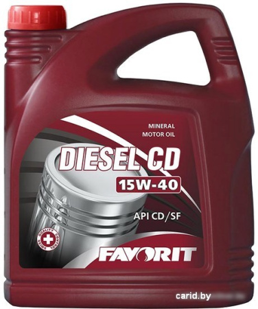 Моторное масло Favorit Diesel CD 15W-40 5л