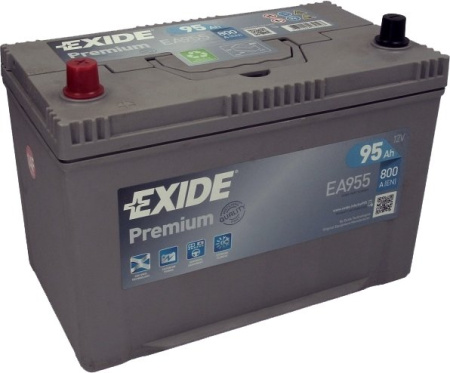 Автомобильный аккумулятор Exide Premium EA955 (95 А·ч)