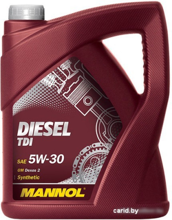 Моторное масло Mannol DIESEL TDI 5W-30 5л